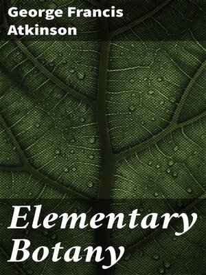 cover image of Elementary Botany